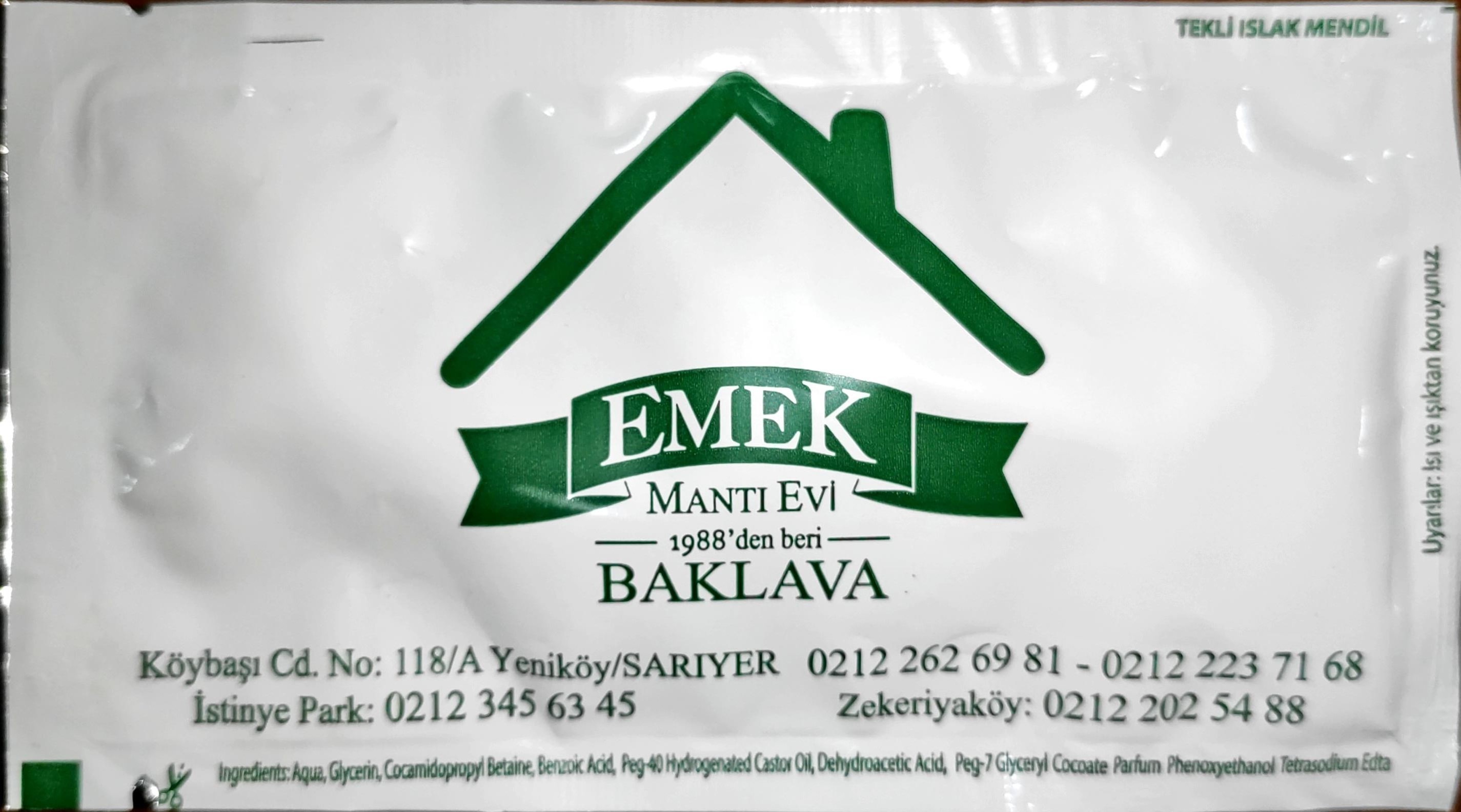 0721 Emek Mantı - Yeniköy